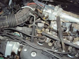 1992 HONDA ACCORD LX SW, 2.2L AUTO, COLOR GRAY, STK A15181